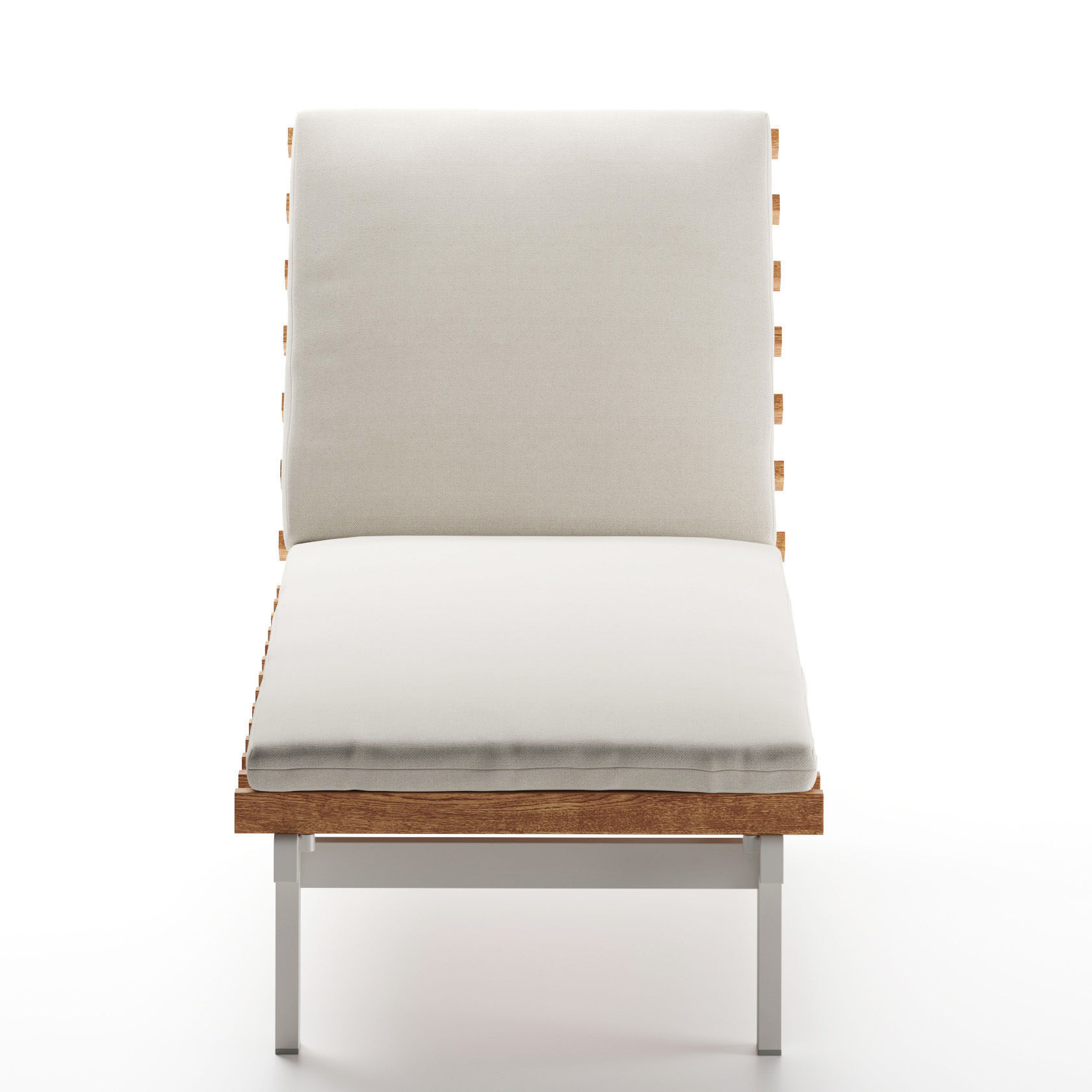 Perch Outdoor Sun Lounger 3D model_3