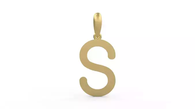 Initial Letters Pendant Likeguard S
