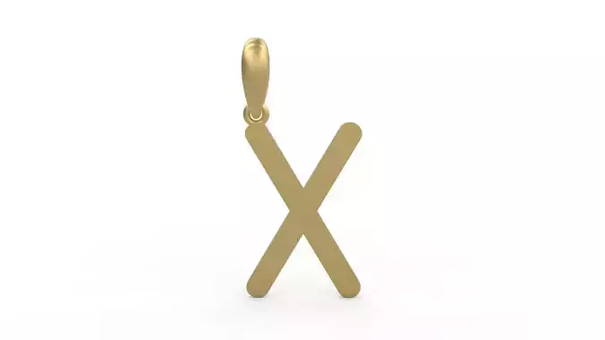 Initial Letters Pendant Likeguard X