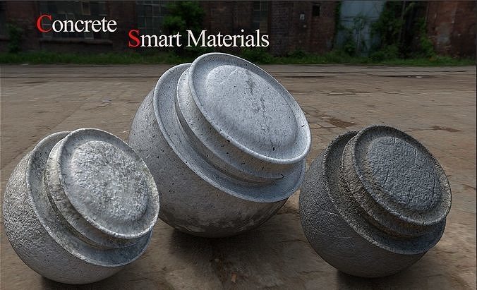 Concrete Smart Materials 3D model