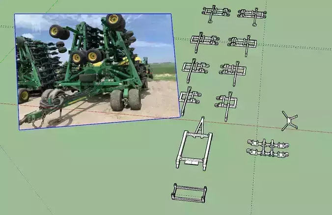 John deere 1890 9 11 13 and 18 meters