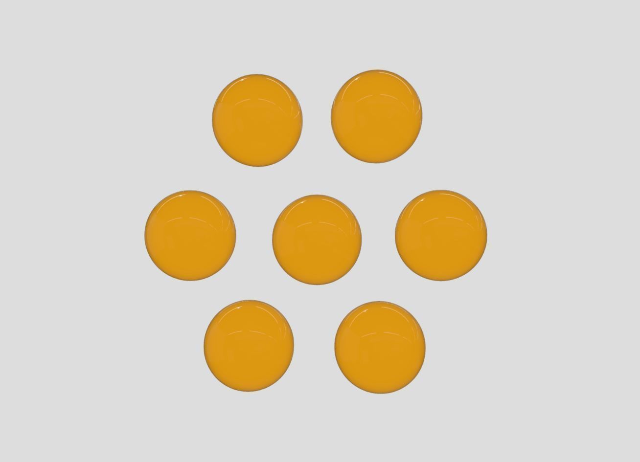 Dragon-Ball Low-poly 3D model_11