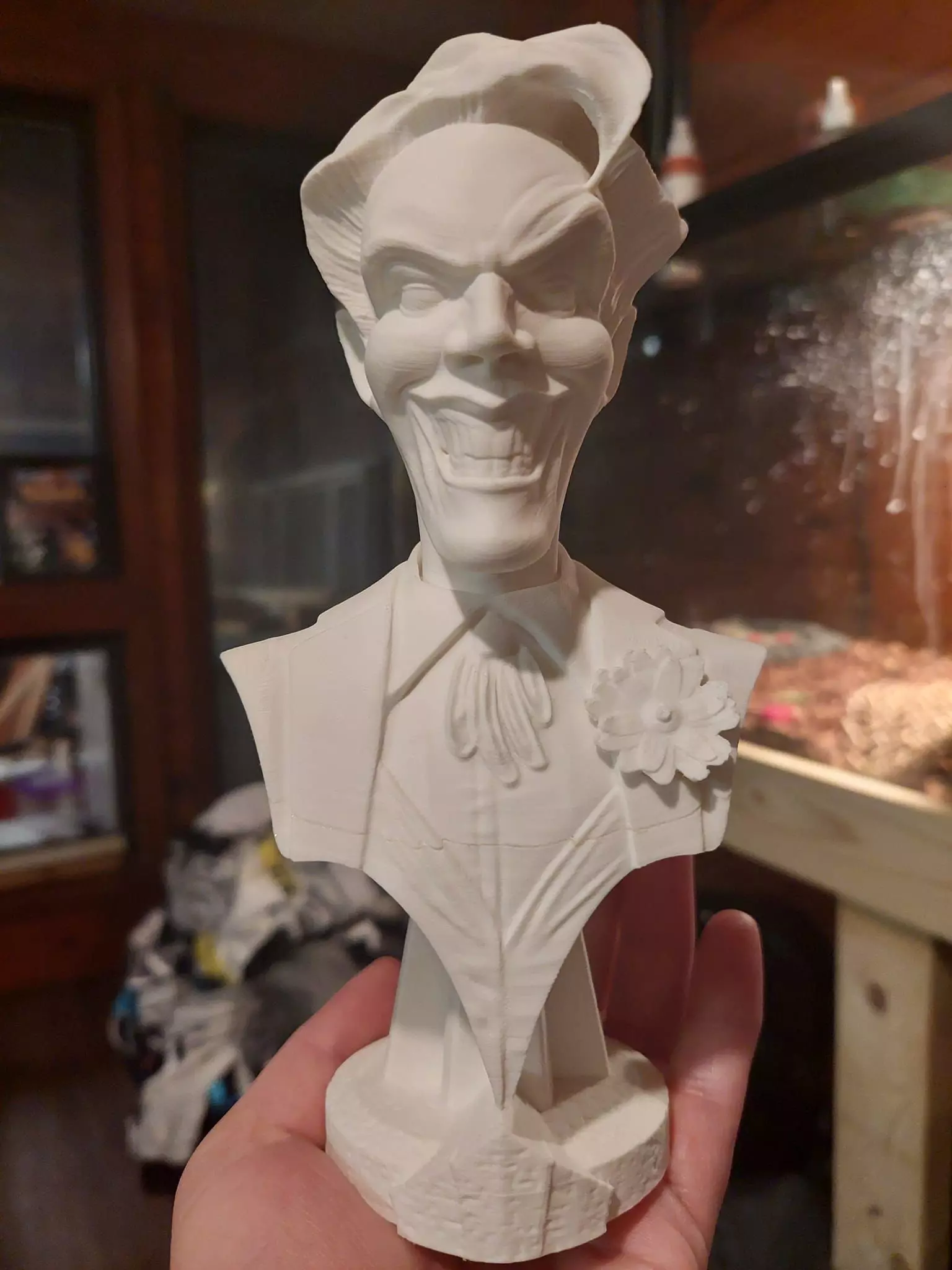 joker bust Free 3D print model