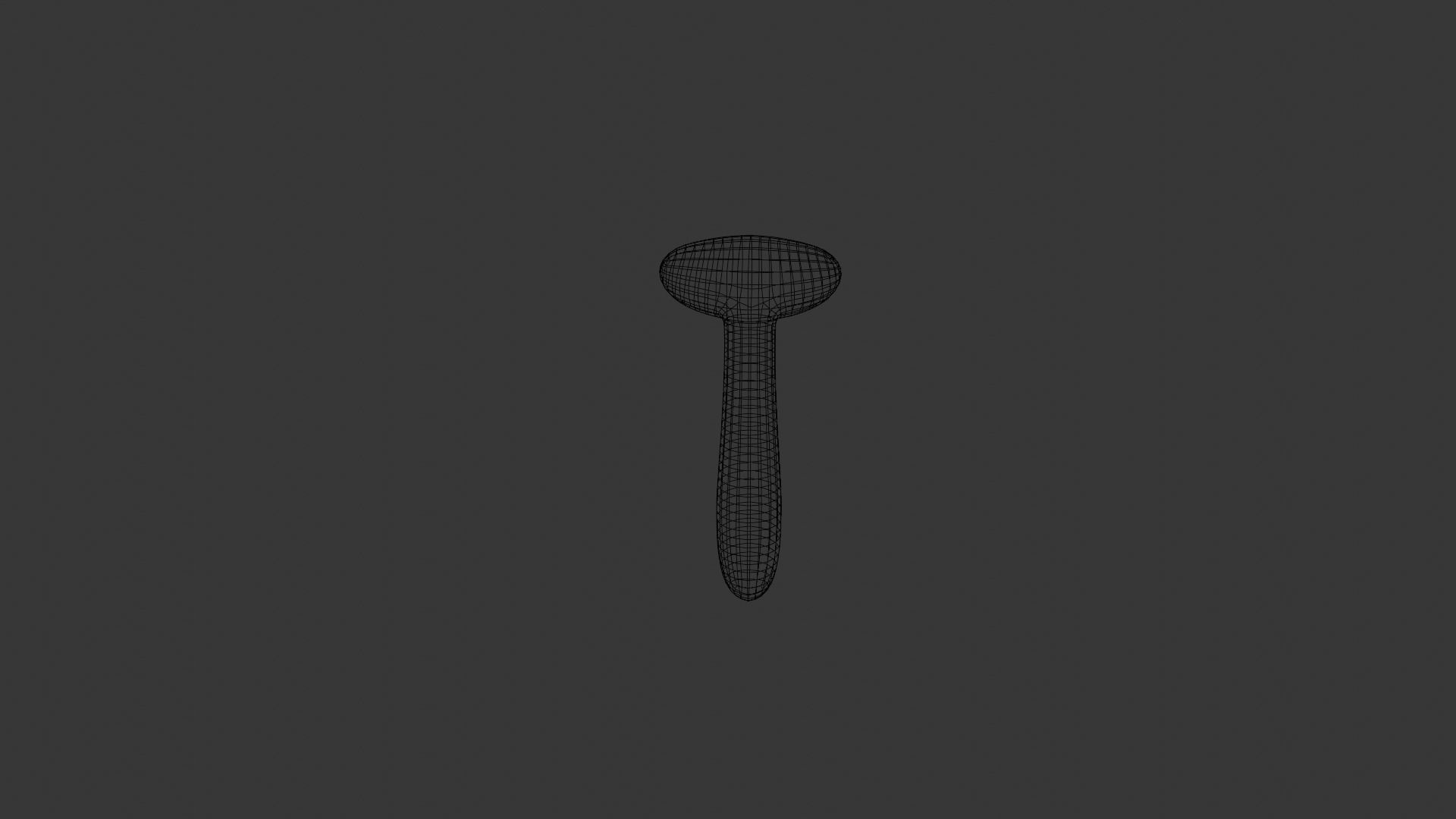 Prehistoric Tool Low-poly 3D model_3
