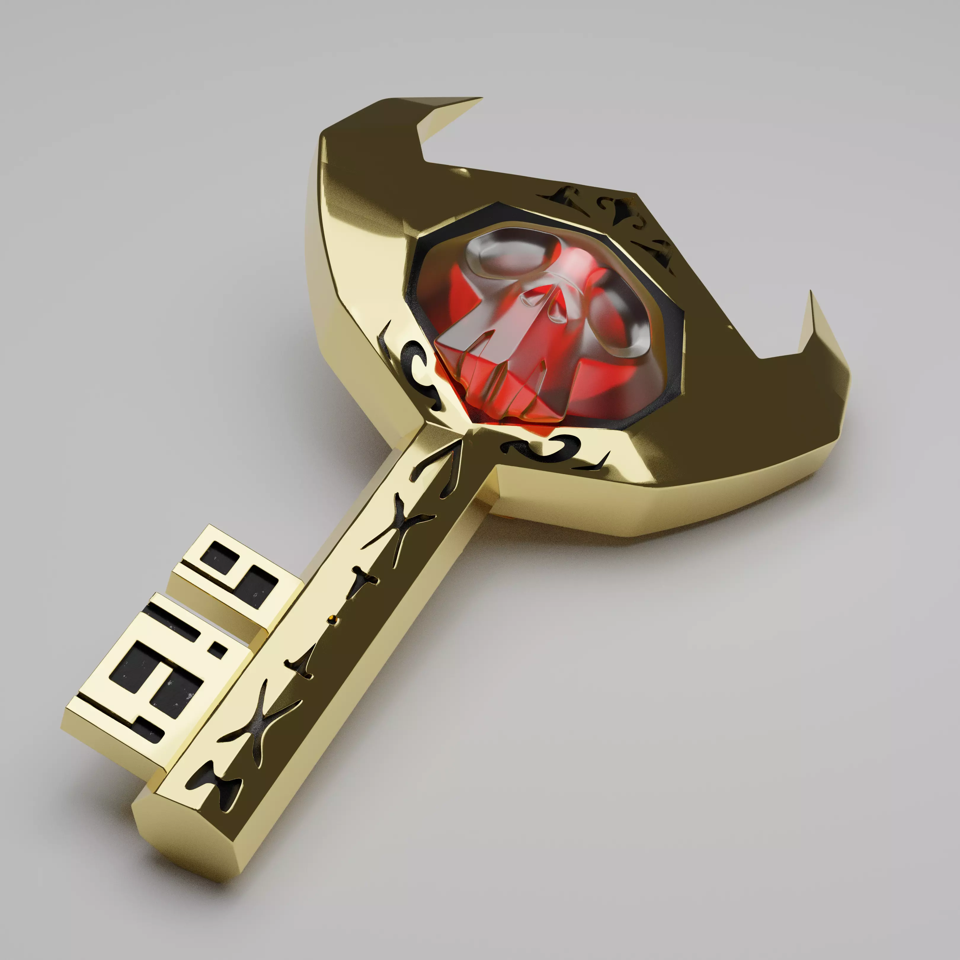 Nightmare Key from OOT 3D print model