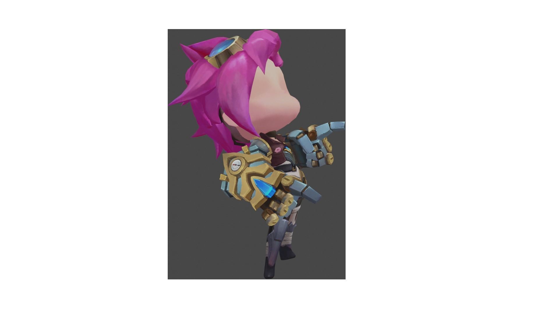 Chibi Vi Character 3D print model_4