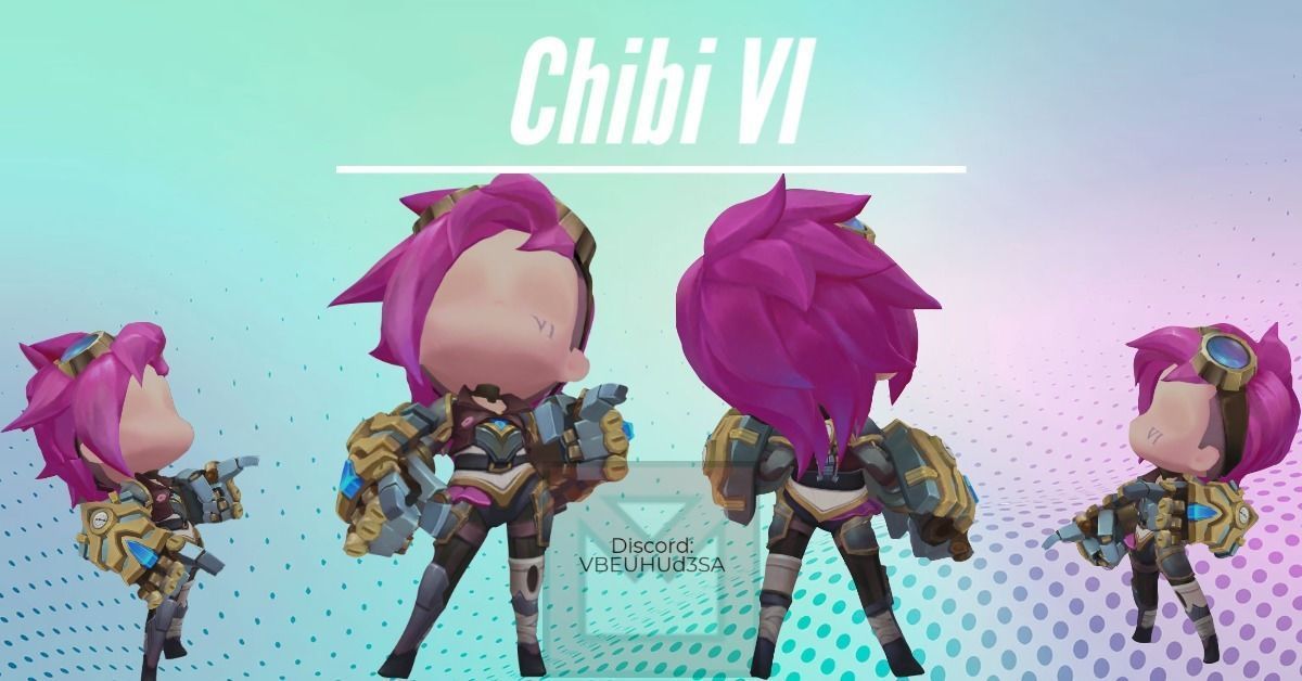 Chibi Vi Character 3D print model_1