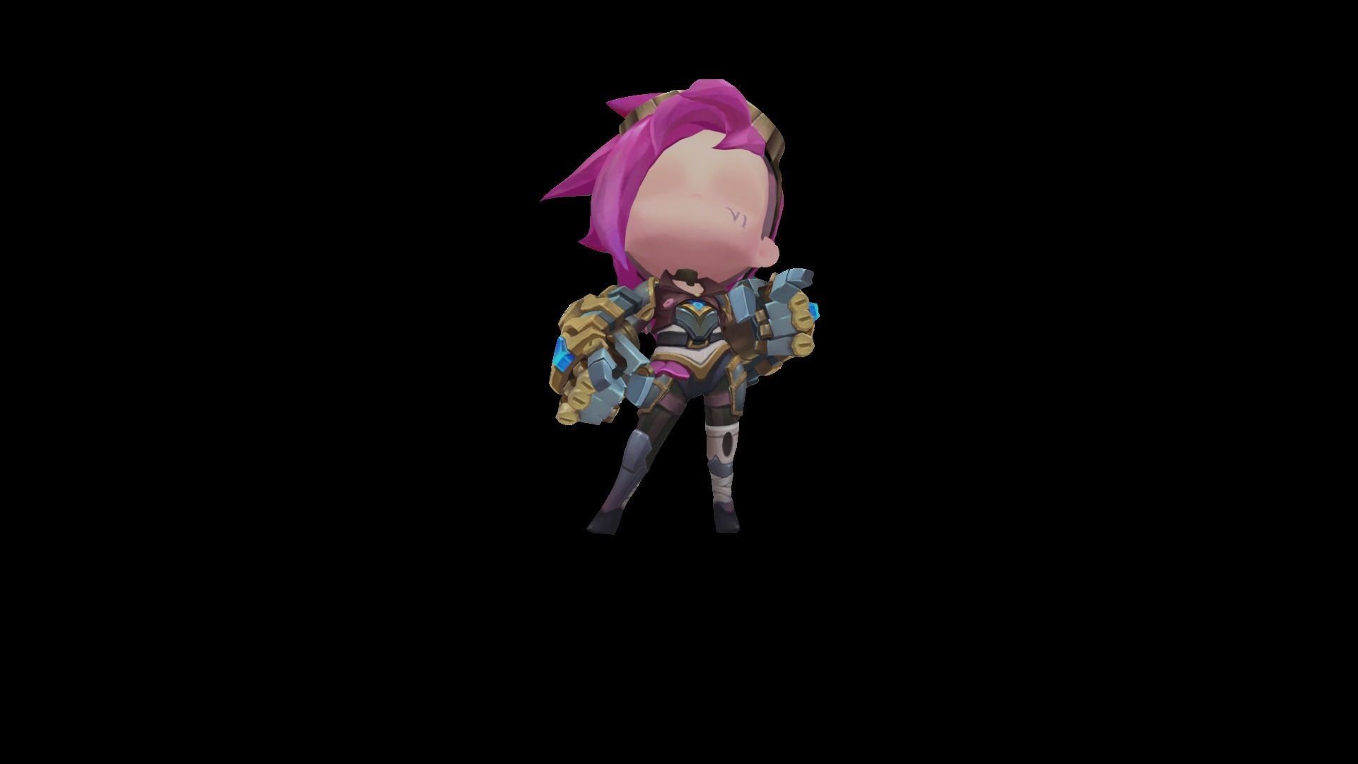 Chibi Vi Character 3D print model_2