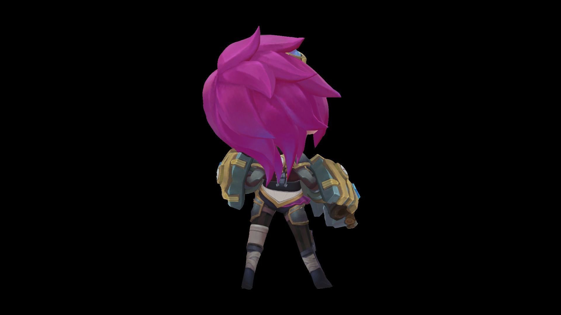 Chibi Vi Character 3D print model_5