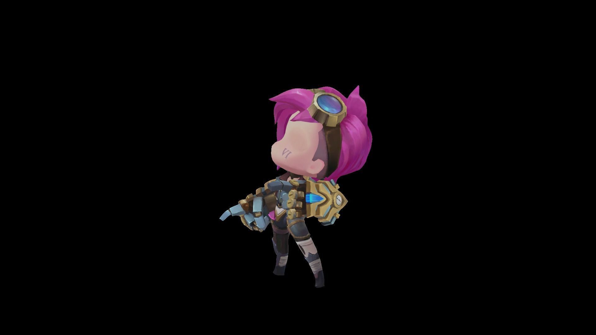 Chibi Vi Character 3D print model_3