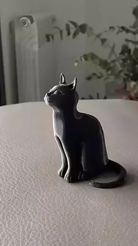 Cat Figurine   No supports needed
