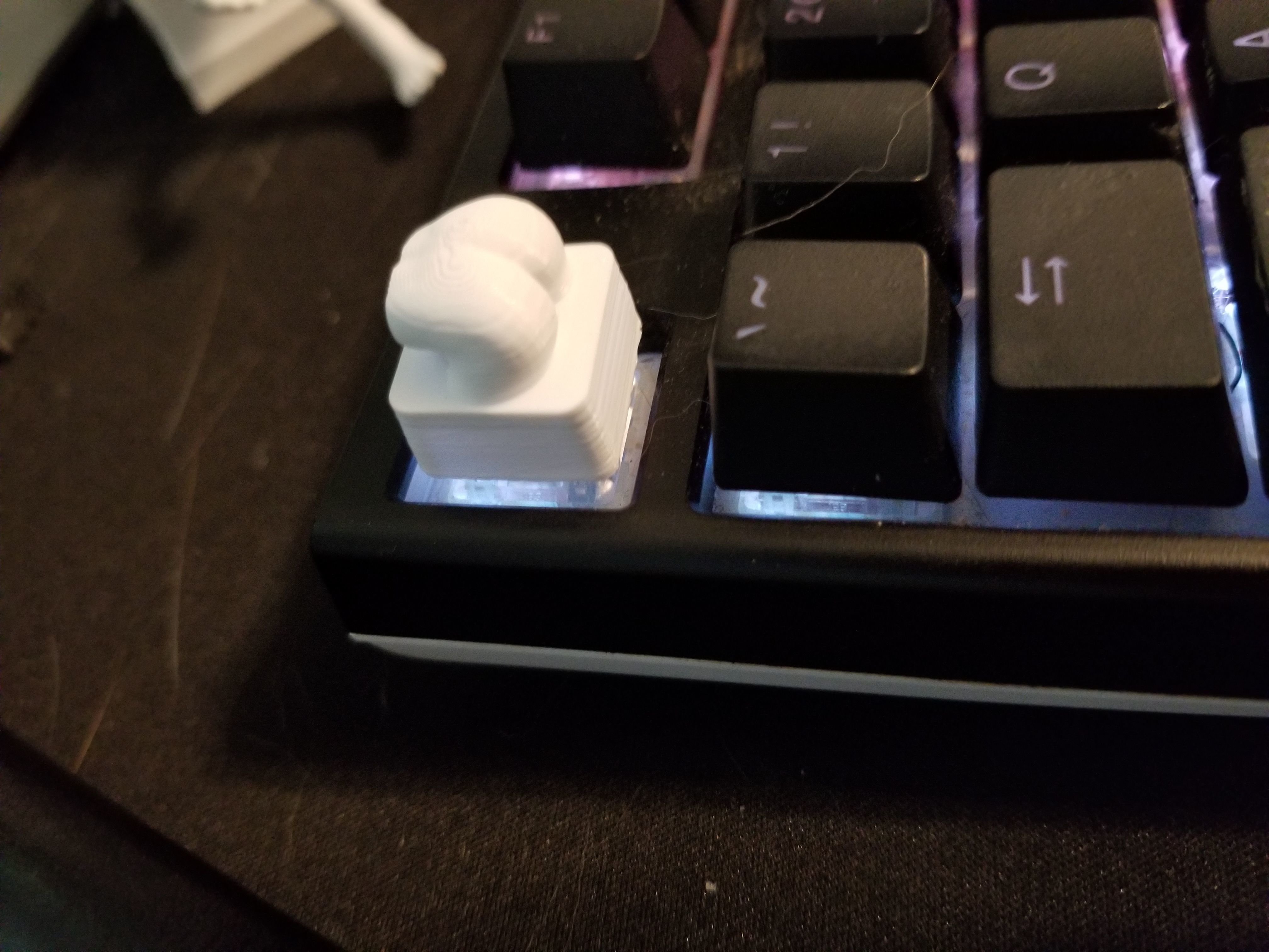 Butt Keycap 3d Print 3D print model_6