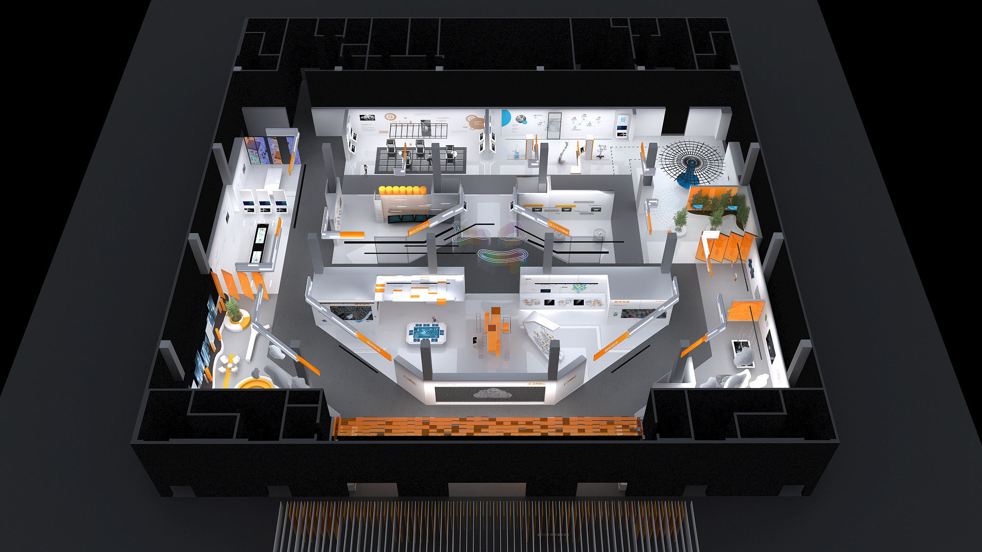 Yunxi Conference 3D model_1