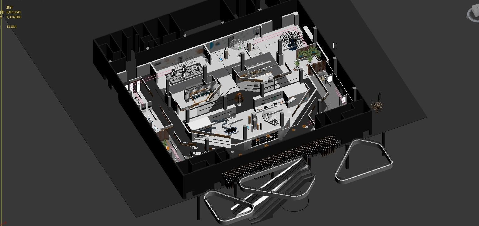 Yunxi Conference 3D model_28