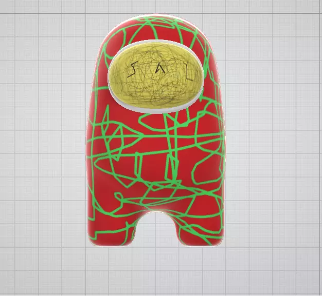 among us Free 3D model