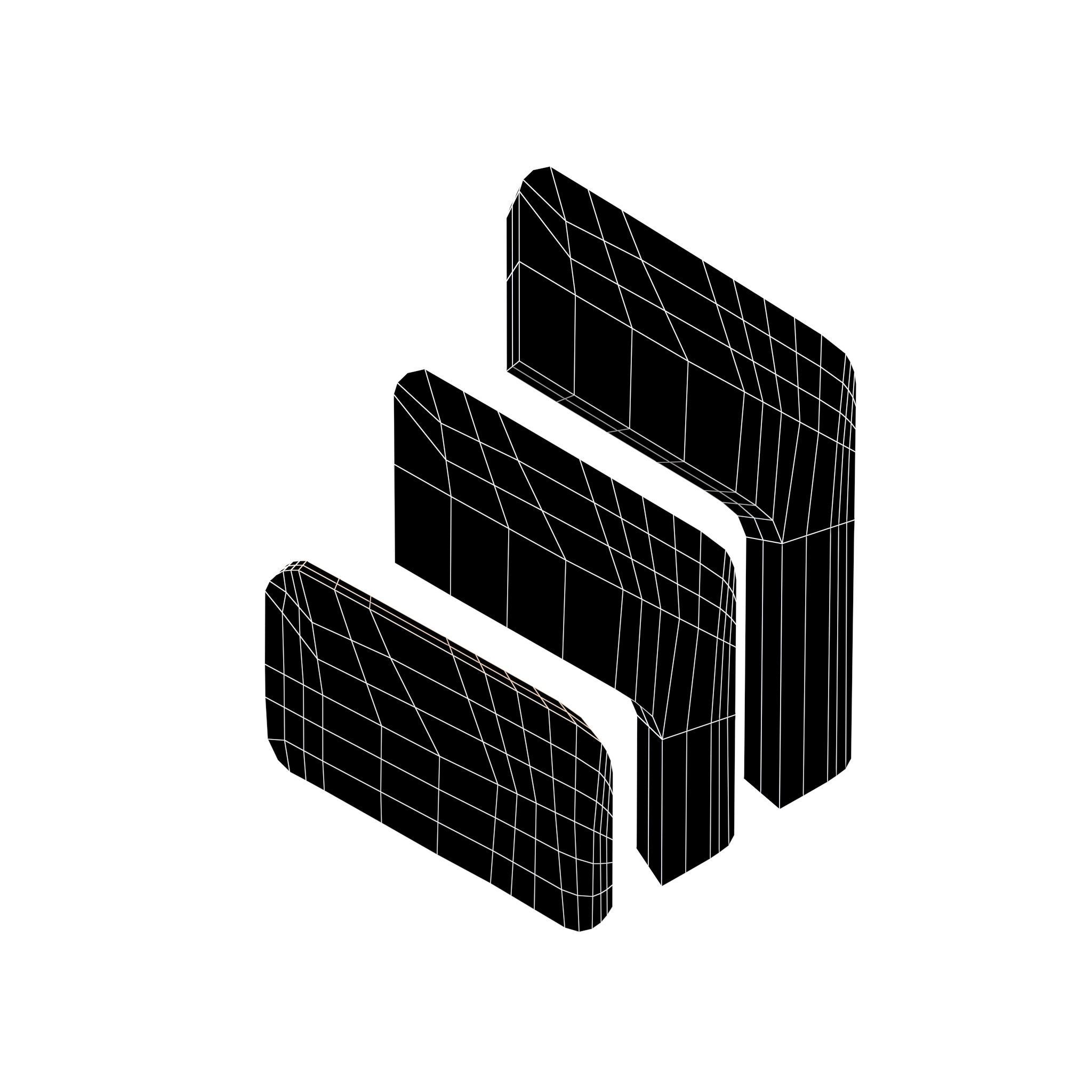 Compound Coin v1 001 Low-poly 3D model_6