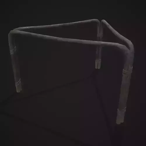 Cooking Pot Riser Low-poly 3D model