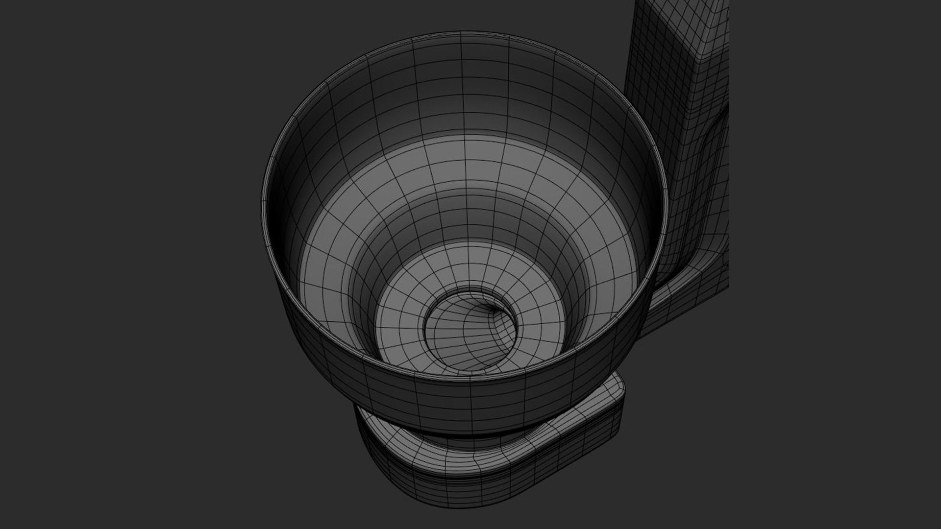 Table Tennis Robot Low-poly 3D model_6