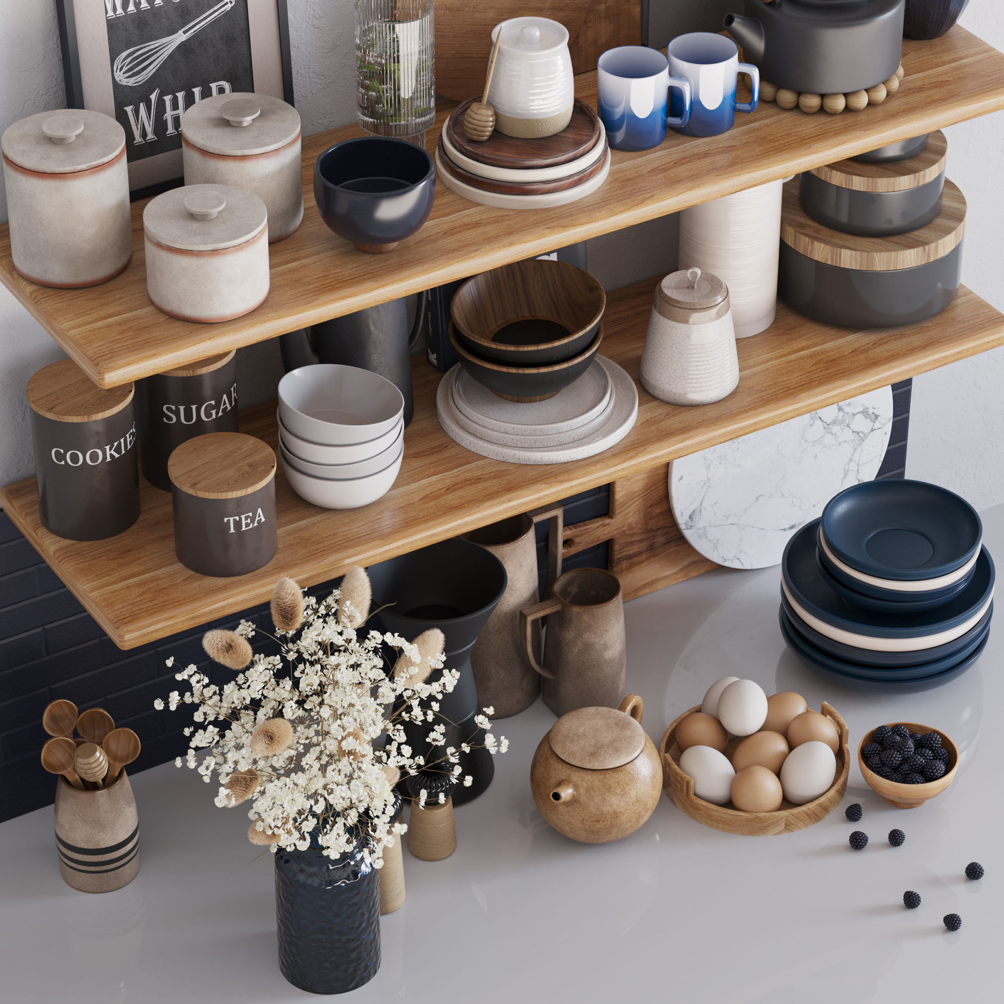 kitchen accessories024 3D model_1