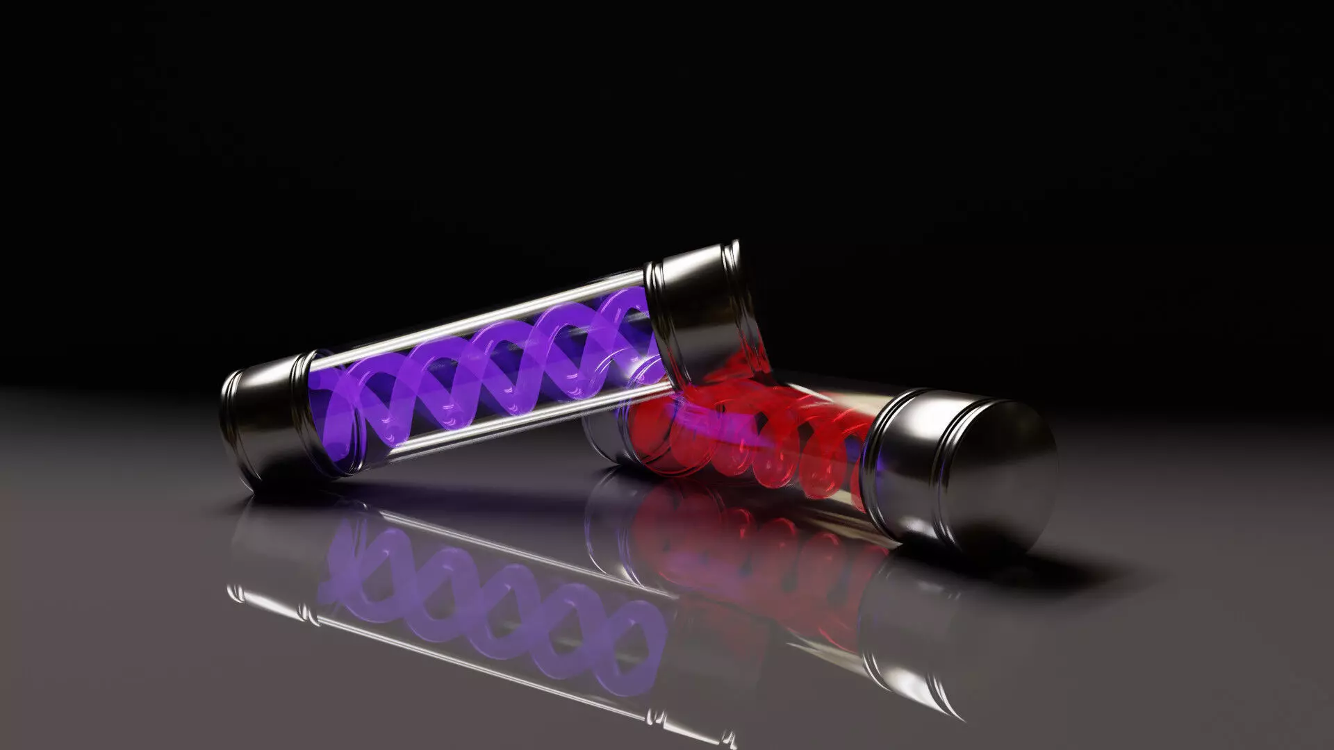 T Virus and Antivirus 3D model_0