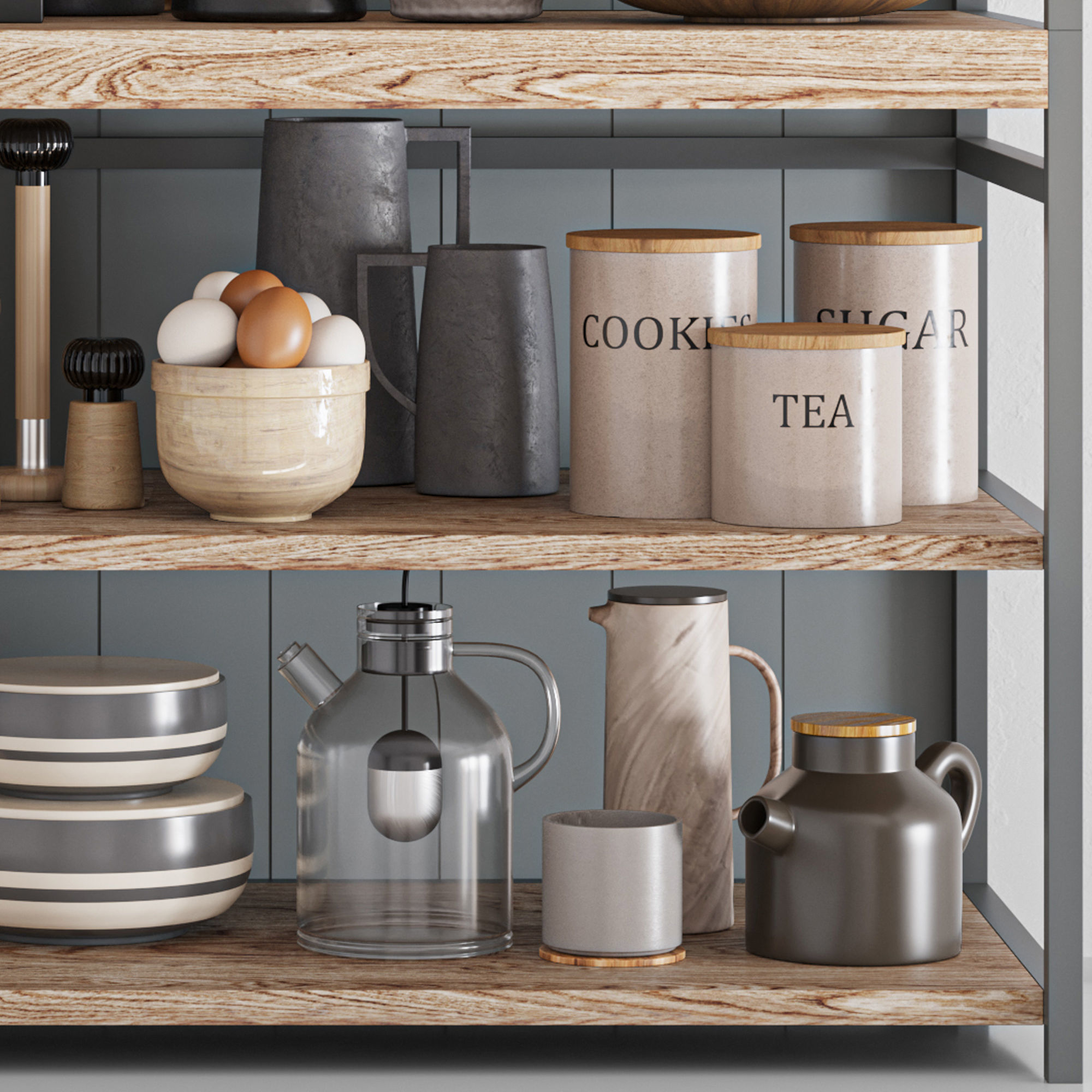 kitchen accessories026 3D model_2