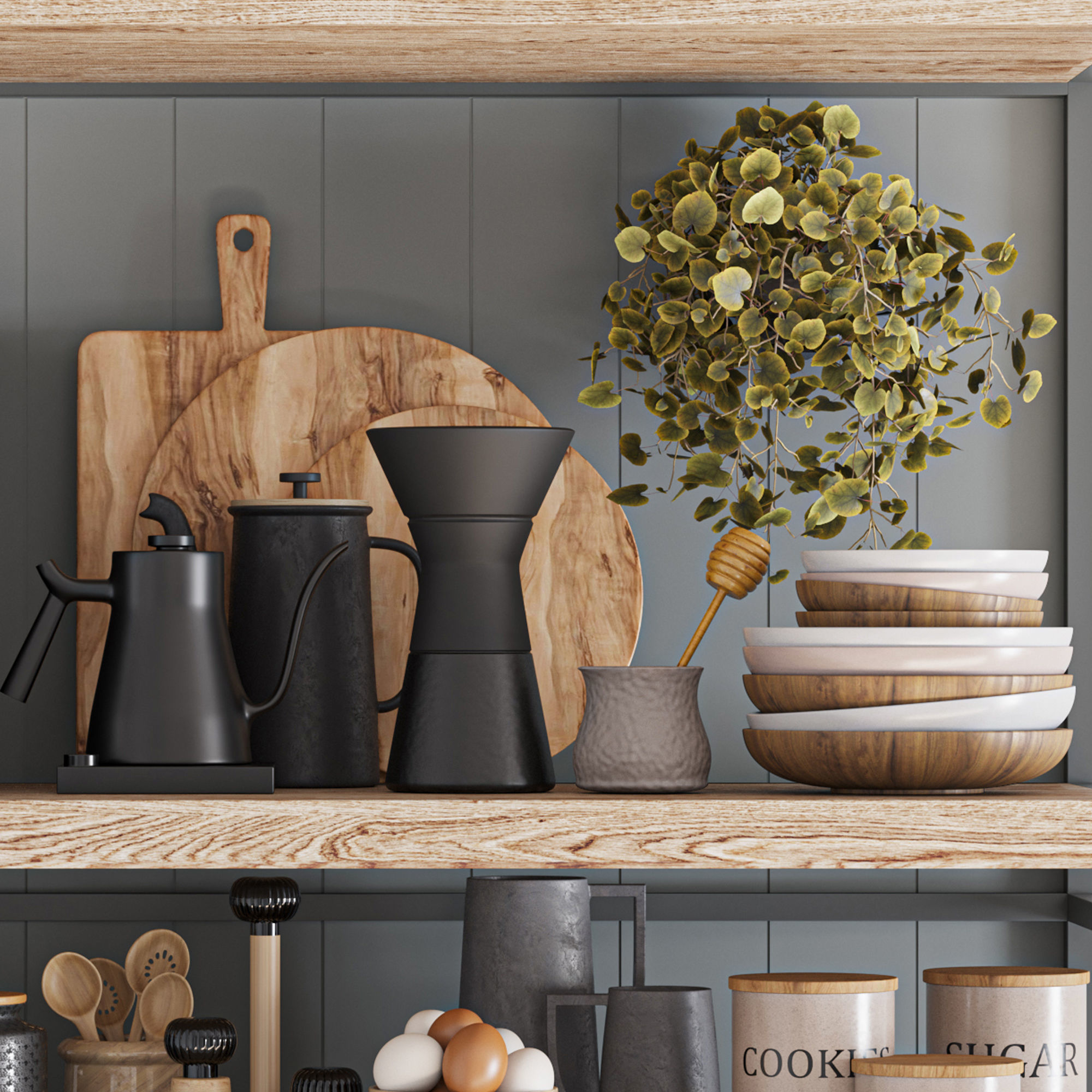 kitchen accessories026 3D model_3