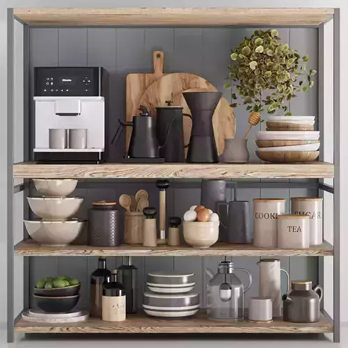 kitchen accessories026 3D model