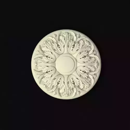 rosette decorative medallion