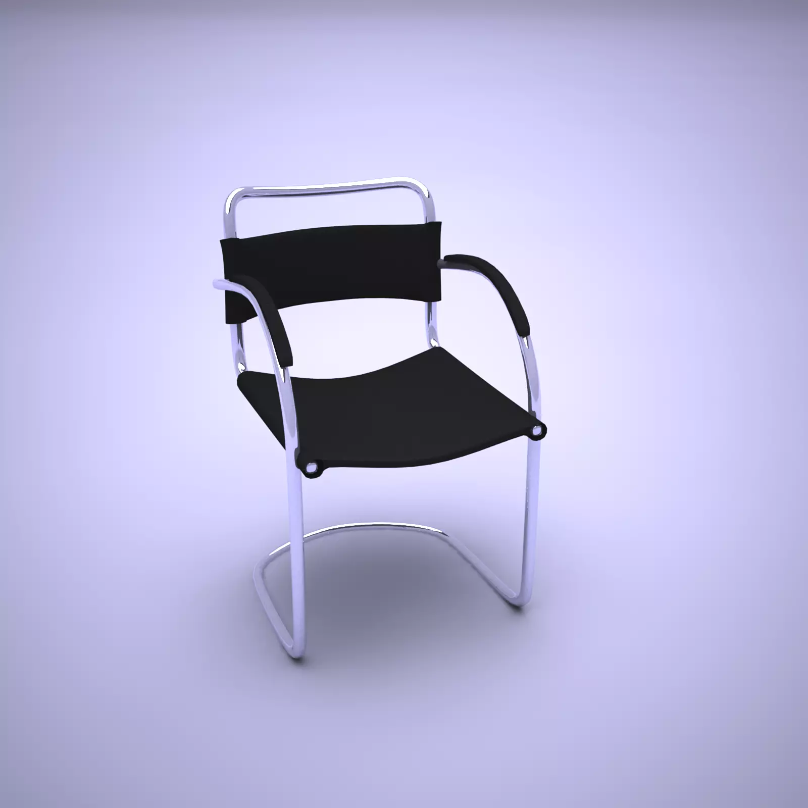 Chair 02 modelled in Lightwave 3D 3D model_0