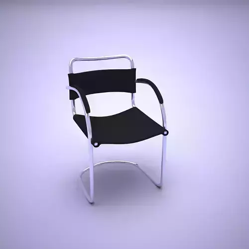Chair 02 modelled in Lightwave 3D