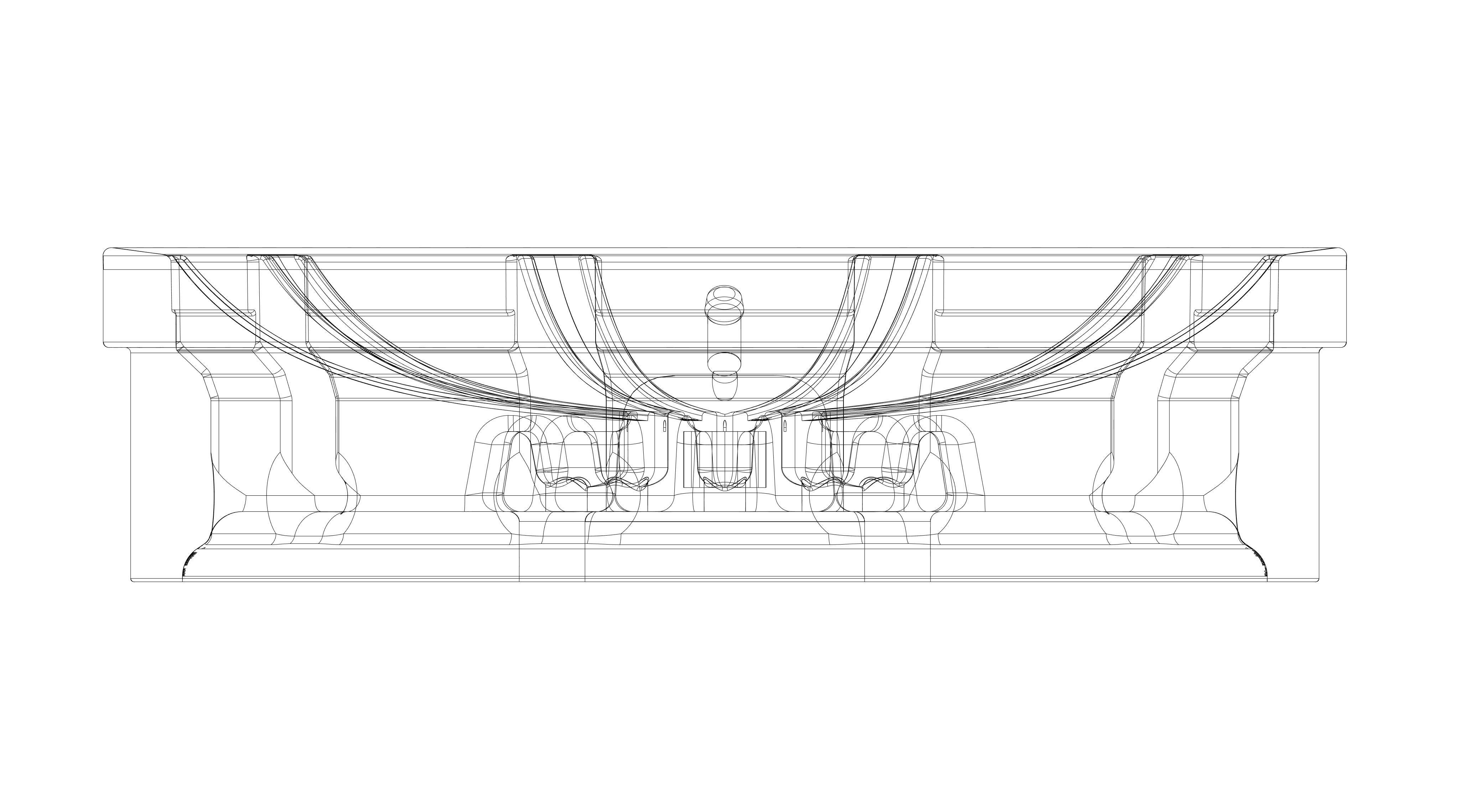 3D printable modern slide wheel with accessories 3D print model_6