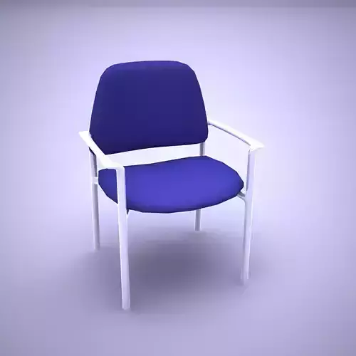 Chair 03 modelled in Lightwave 3D