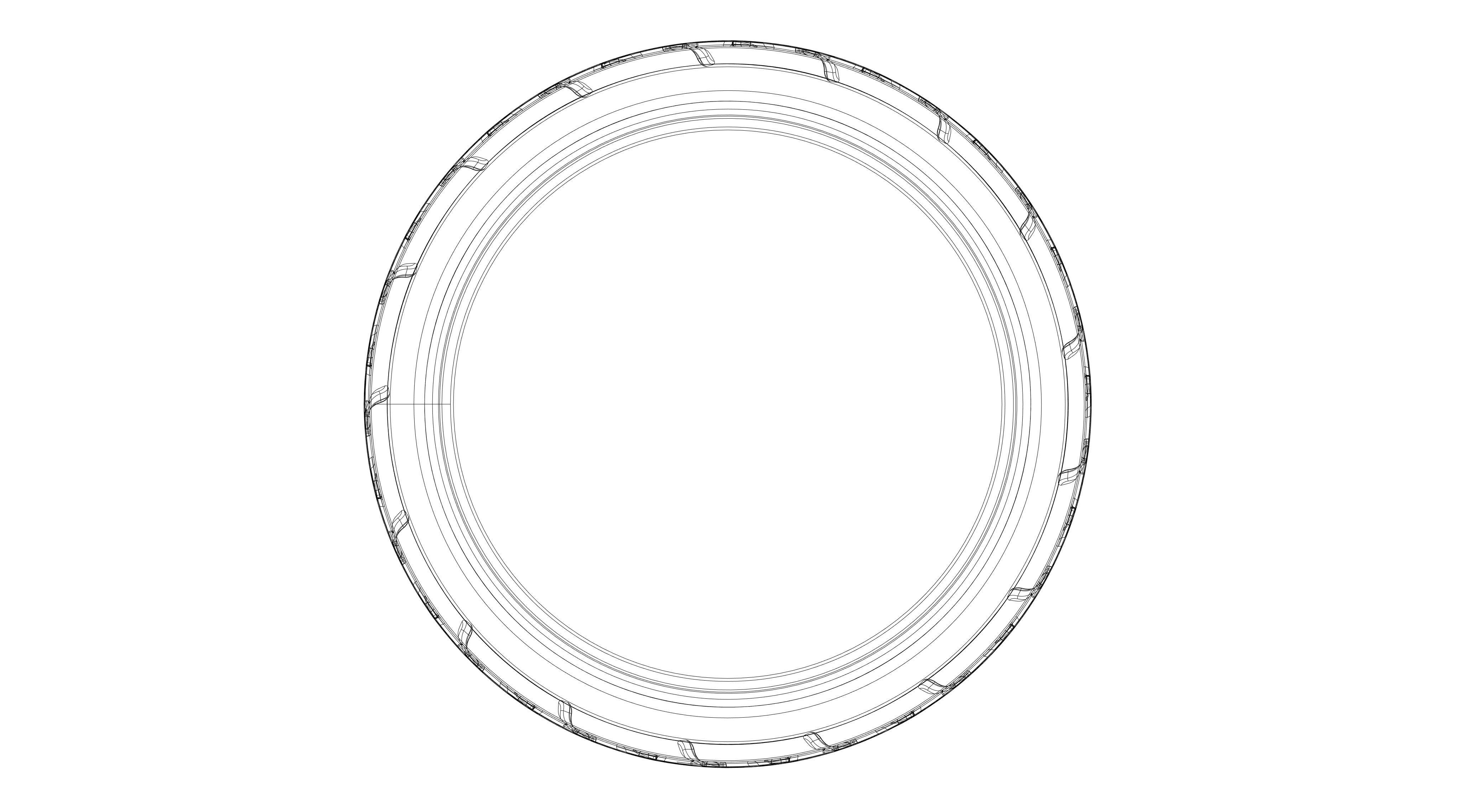 Bundle - 3D printable Hi- and Low profile tires 3D print model_8