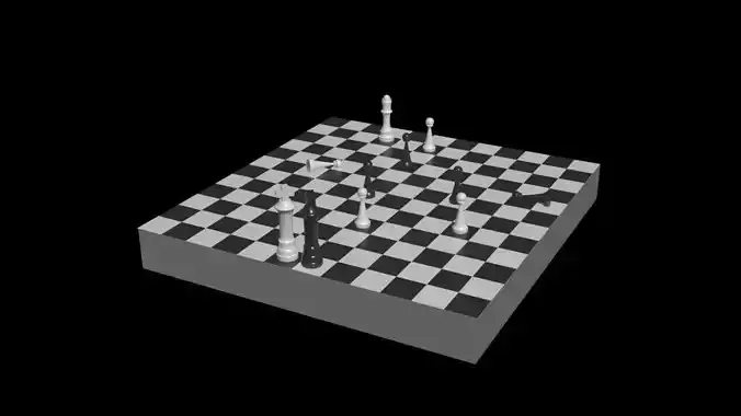 CHESS MODEL board