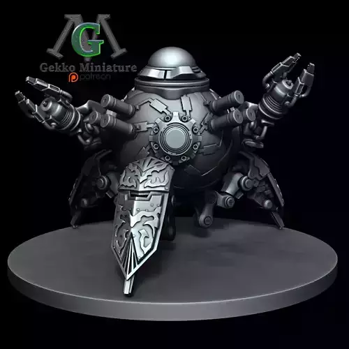 Irobot armored robot 3D print model