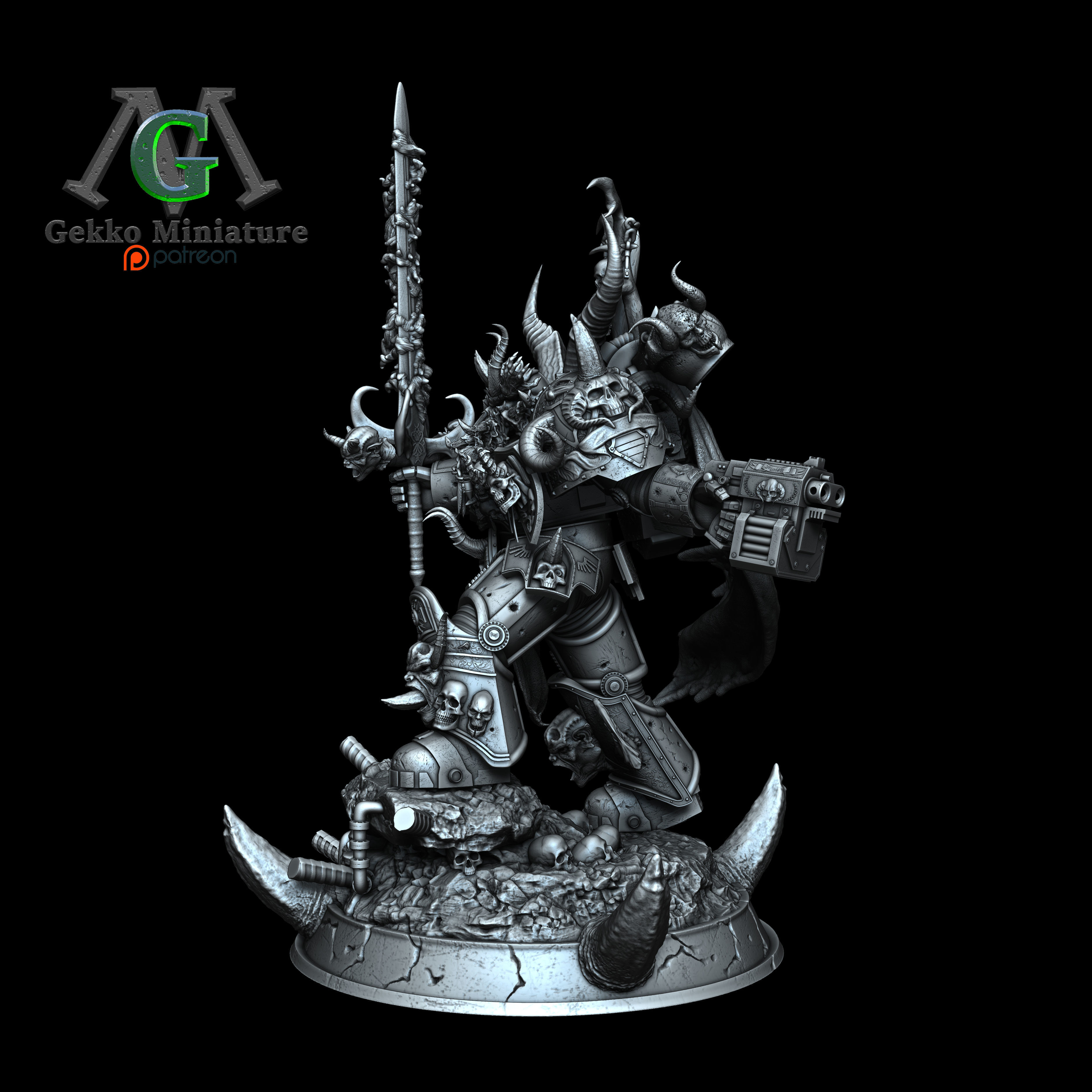 Black Legion 3D print model_5