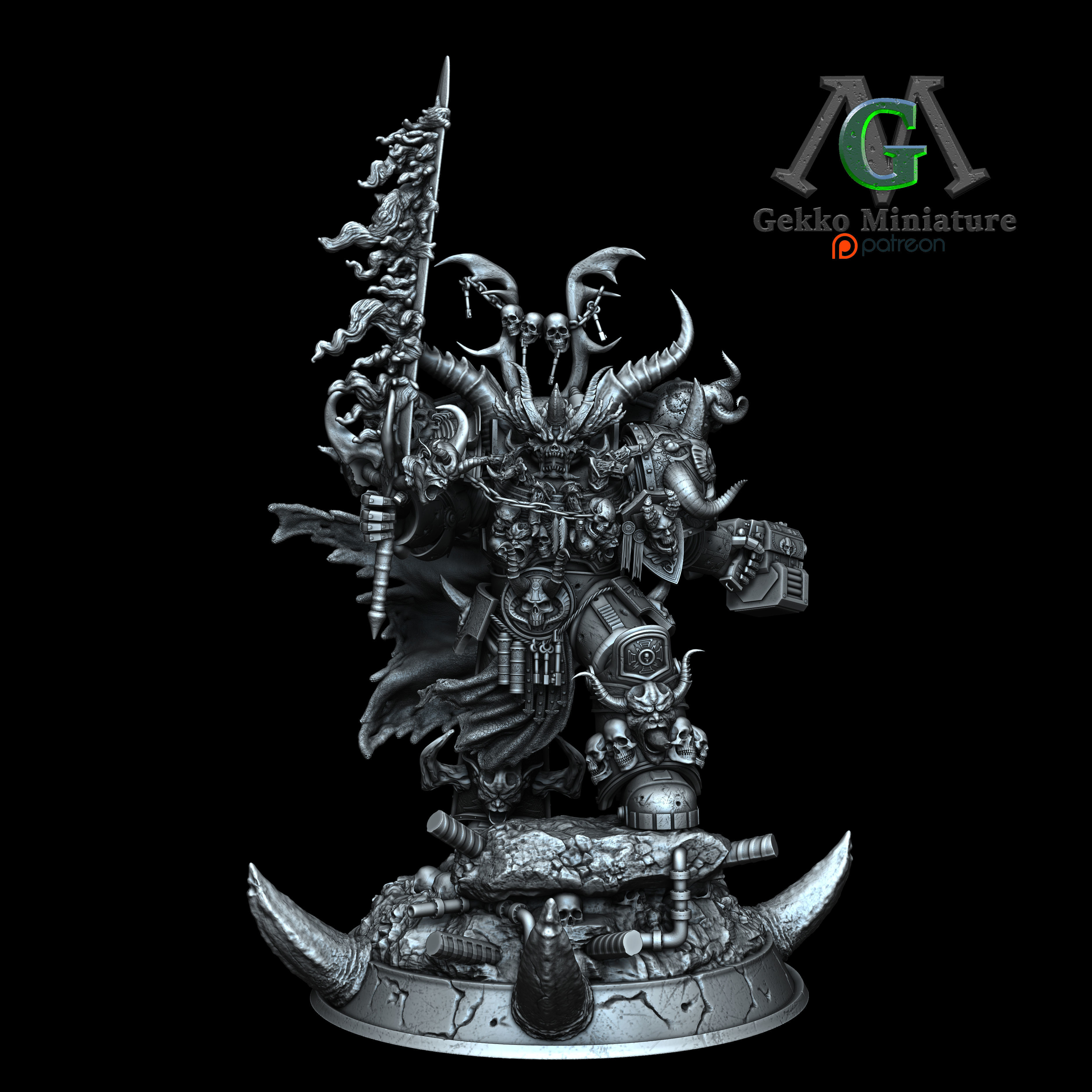 Black Legion 3D print model_1