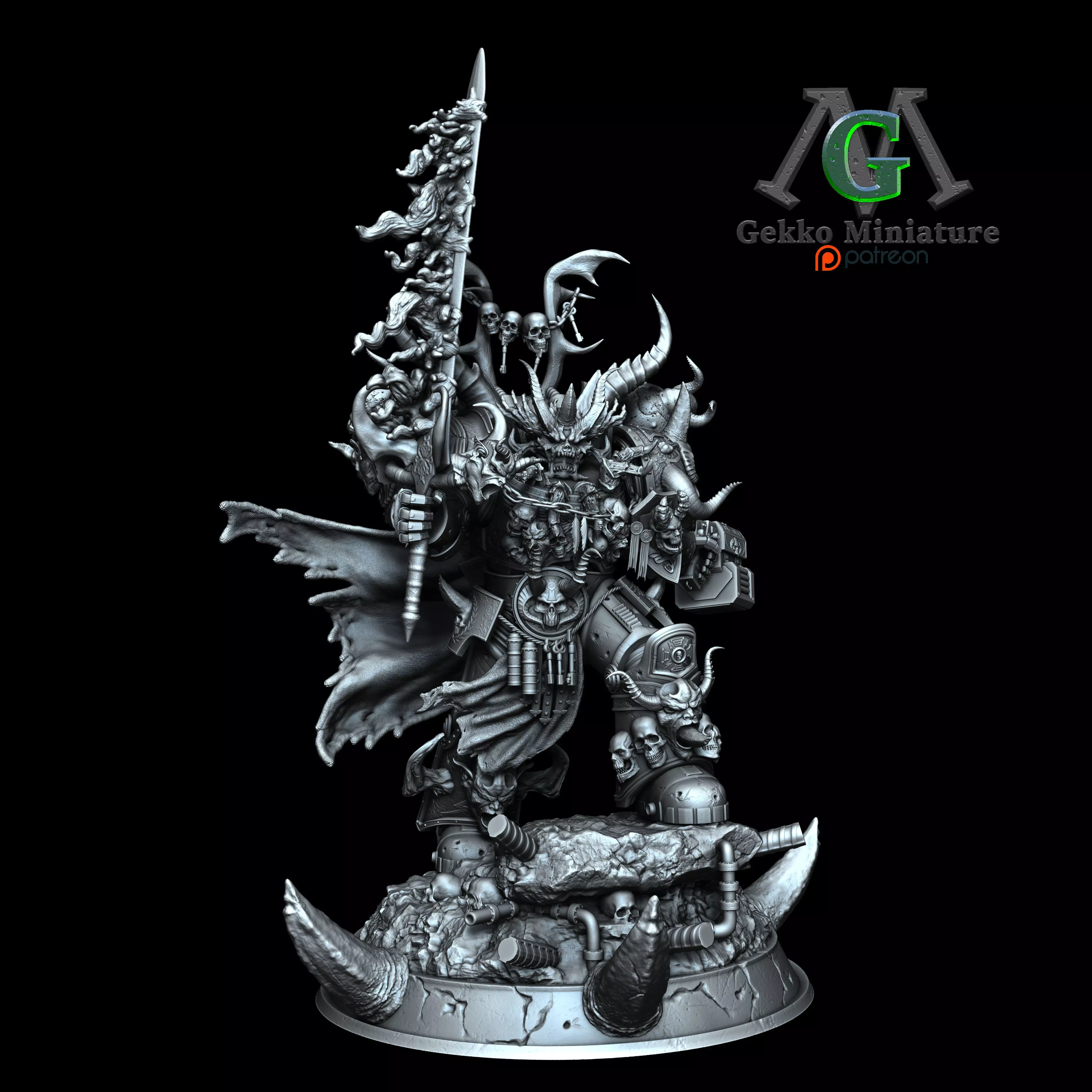 Black Legion 3D print model_0