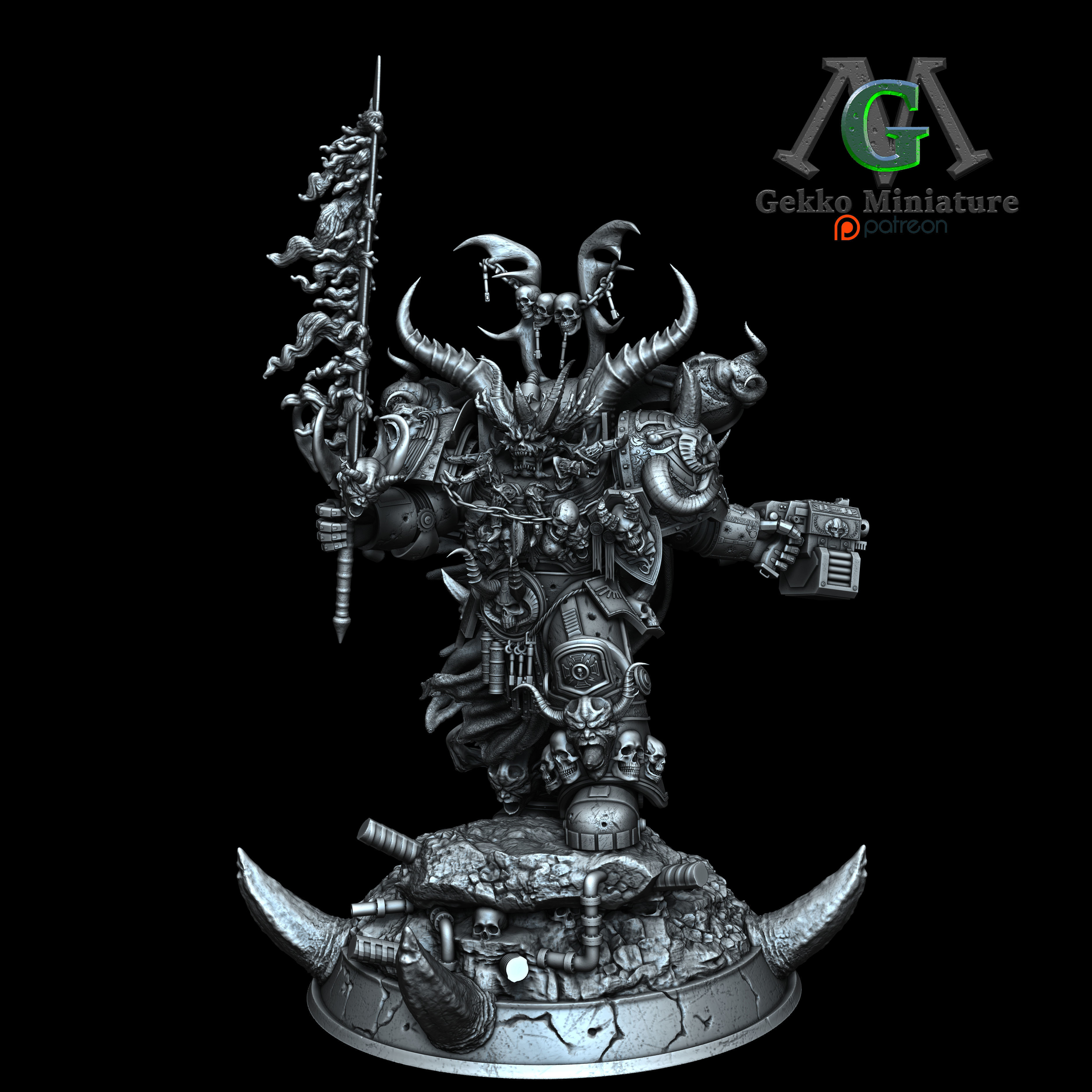 Black Legion 3D print model_2