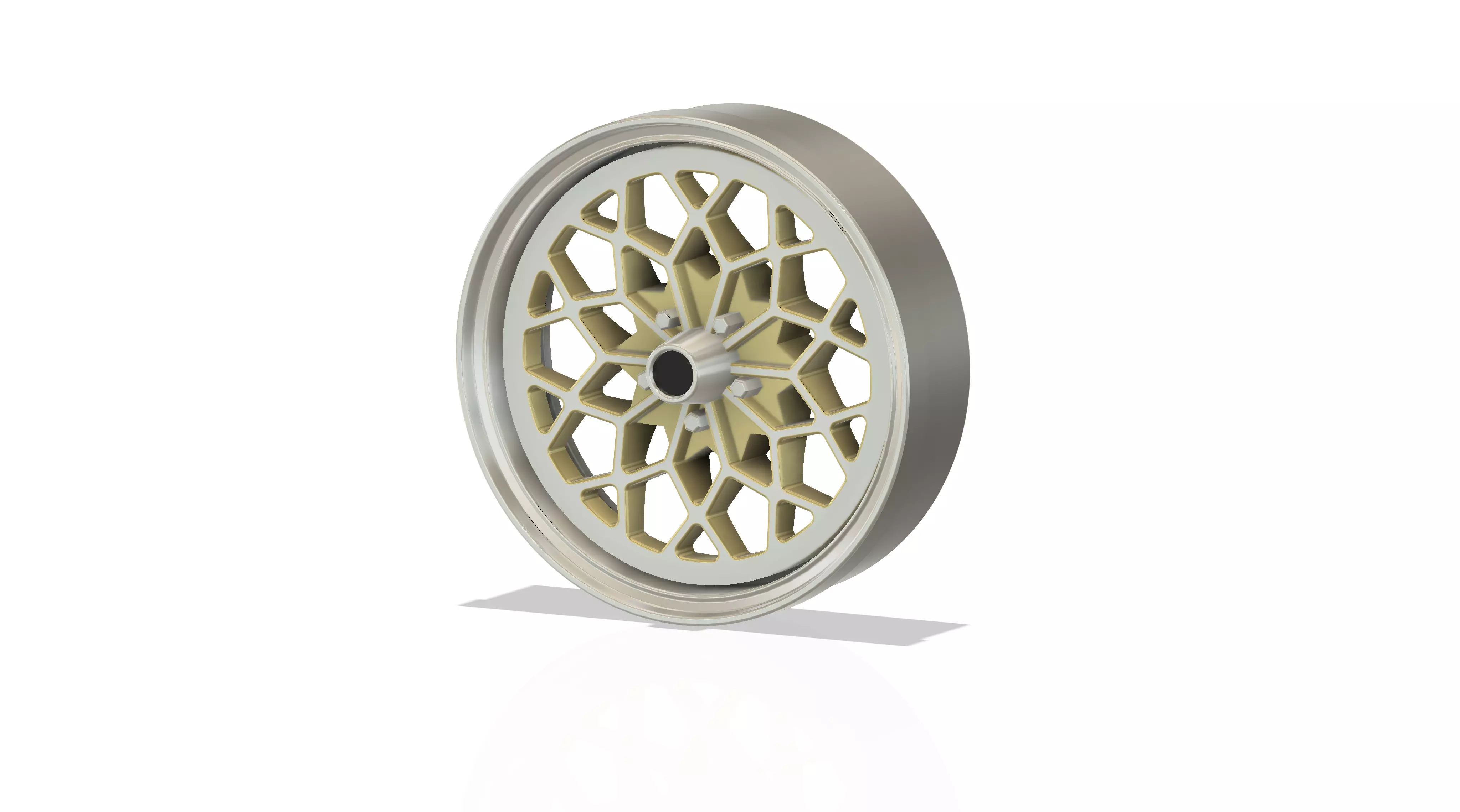 3D printable Trans Am Honeycomb wheel 3D print model_0