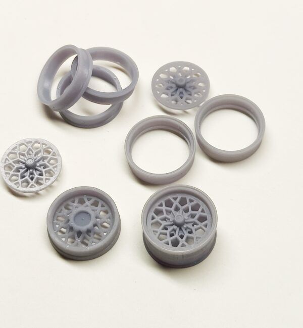 3D printable Trans Am Honeycomb wheel 3D print model_5