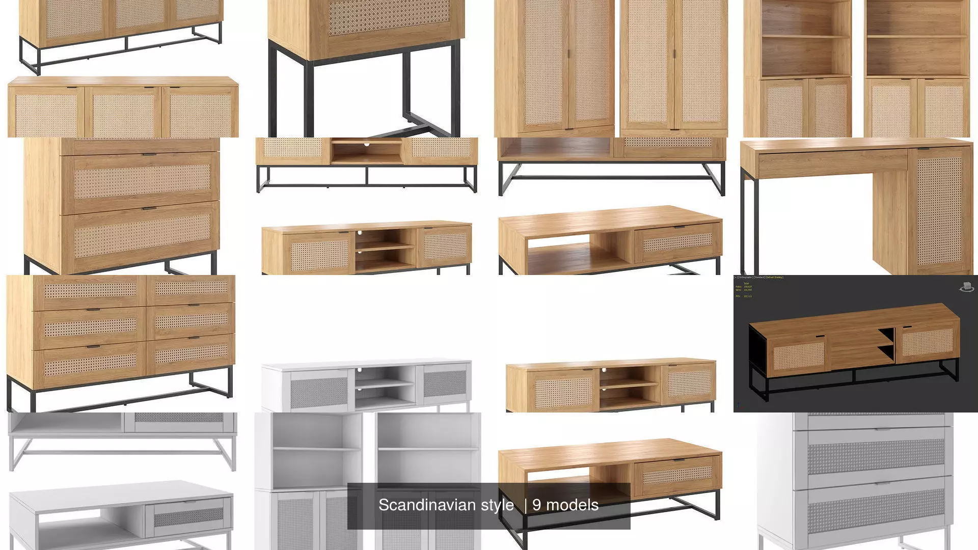 Scandinavian style  3D Model Collection_0