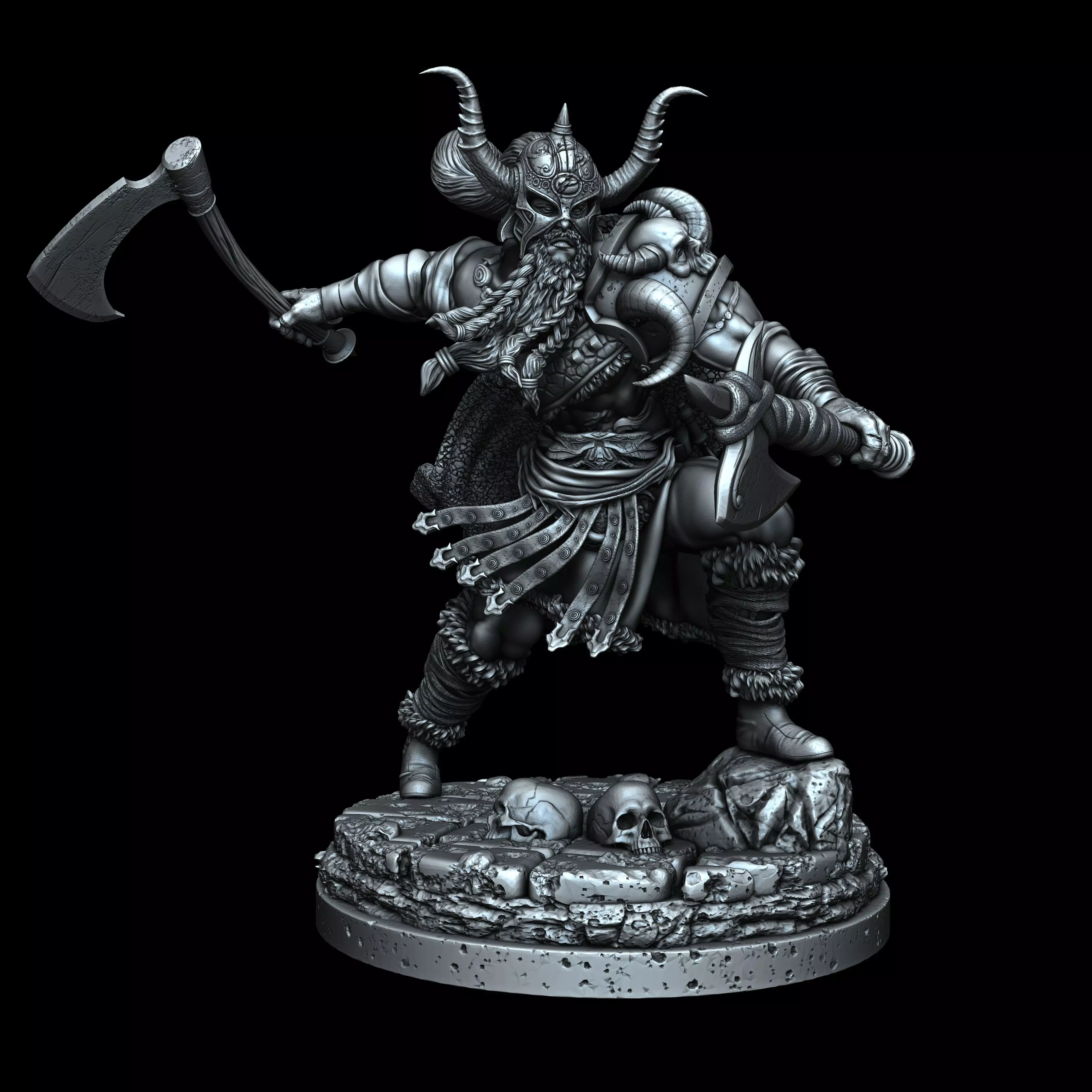 Achilles Warrior Pose1 3D print model