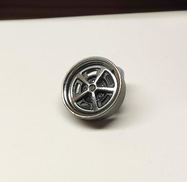 3d Printable Chevy SS vintage wheels - Hi poly 3D print model_4