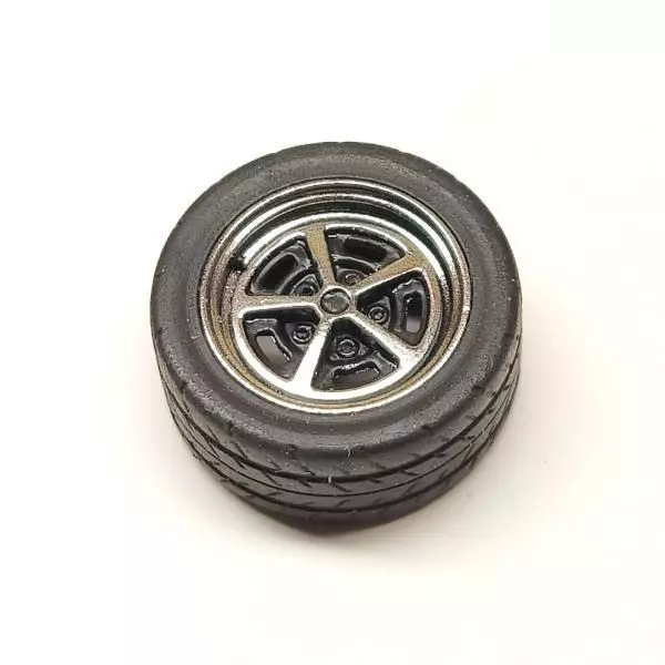 3d Printable Chevy SS vintage wheels - Hi poly 3D print model_0