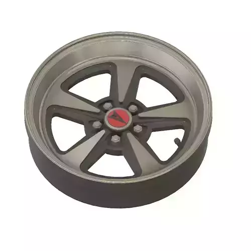3D printable Pontiac wheel 