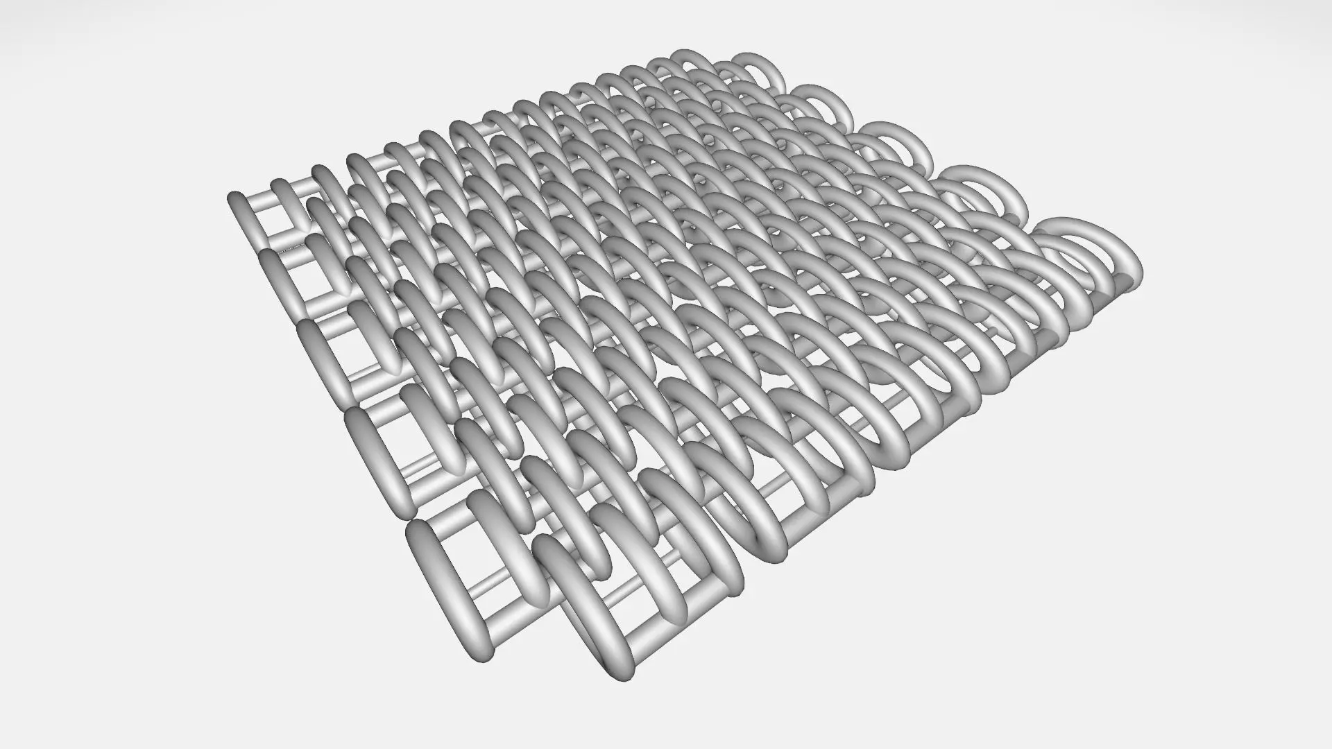 Medieval Chainmail 3D print model_0