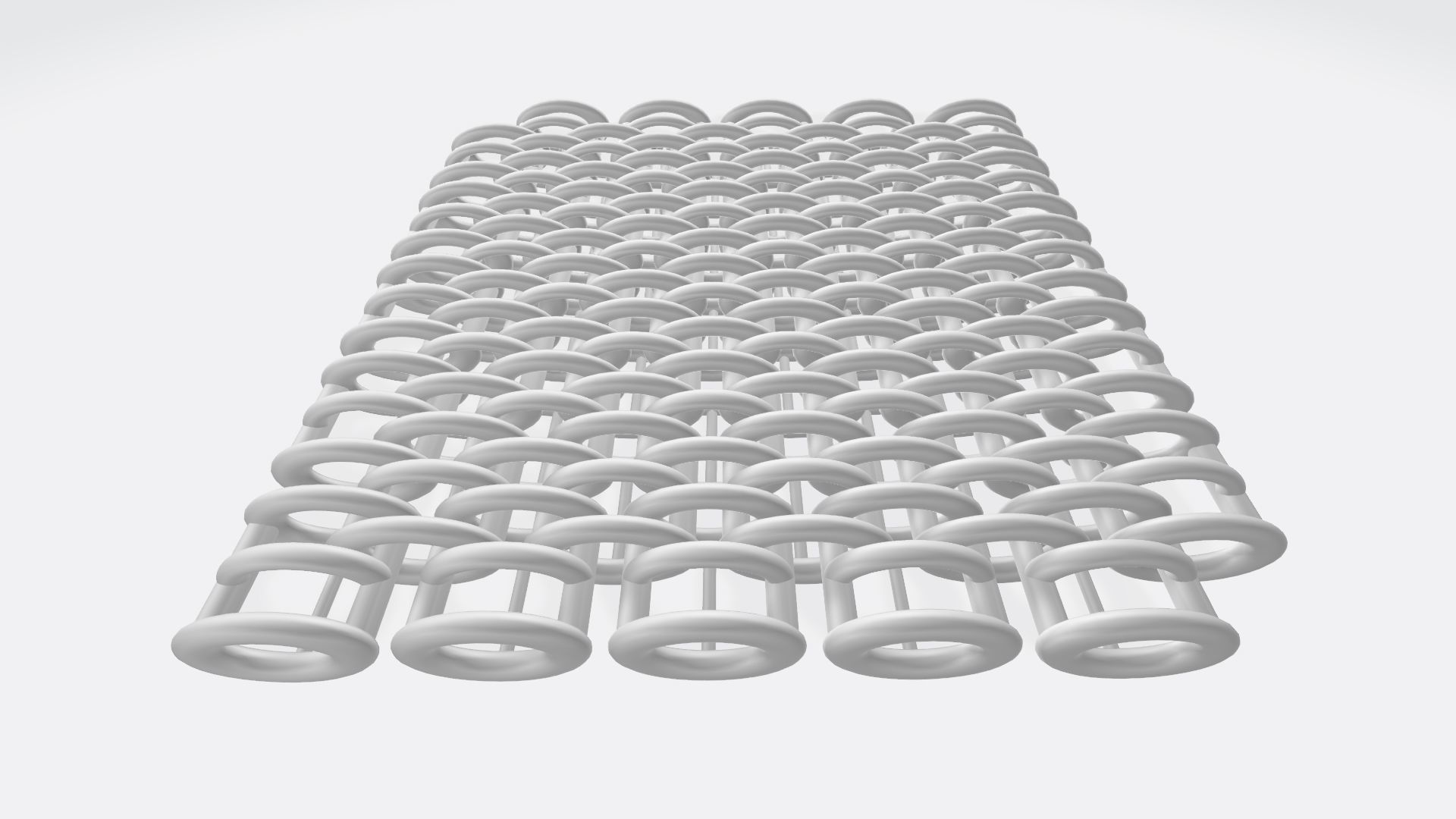 Medieval Chainmail 3D print model_3