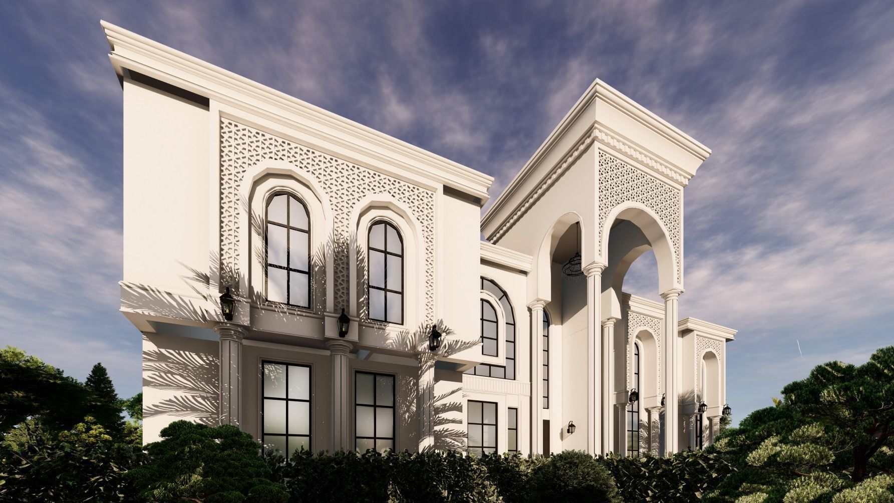 Classic Palace 3D model_8