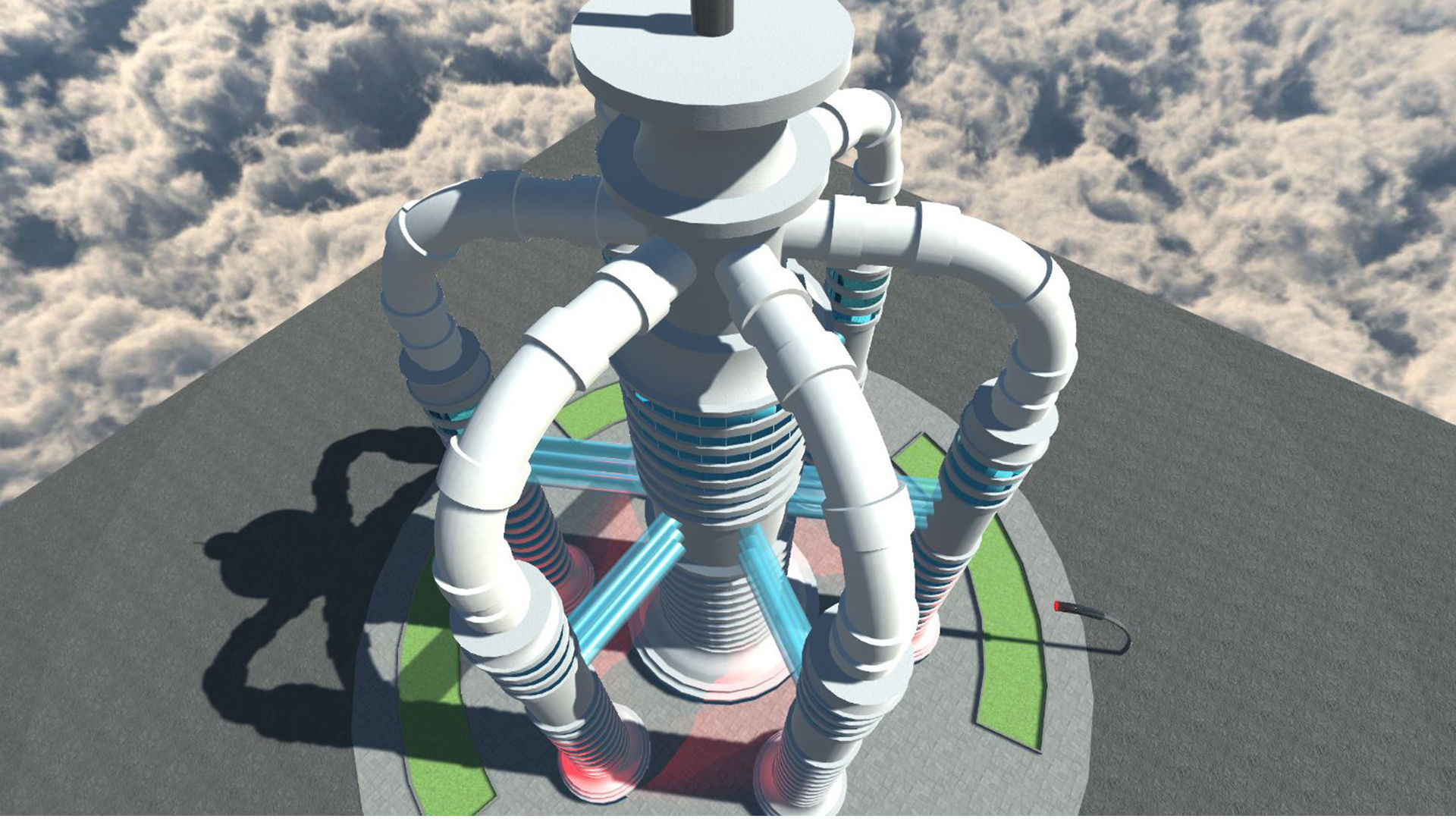 Sci-Fi Building 10 3D model_4